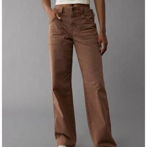 AEO Stretch High-Waisted Stovepipe Utility Pant
